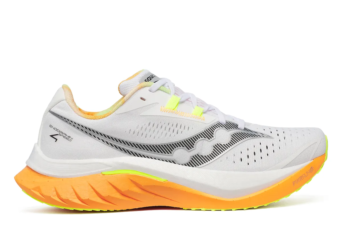 Saucony Endorphin Speed 4 - A versatile speed shoe with PWRRUN PB foam.